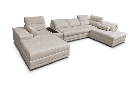Narożnik Weni V 187 x 385 x 214 cm z funkcją spania Narożnik Weni V 187 x 385 x 214 cm z funkcją spania