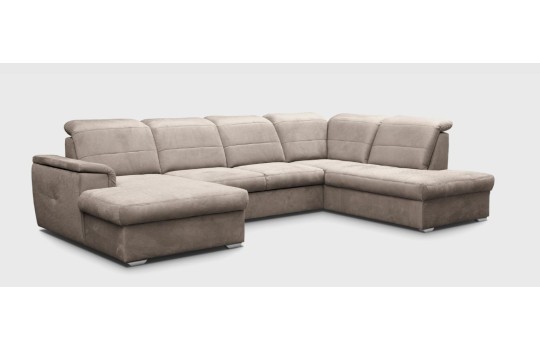 Narożnik Lazaro U 320 x 199 cm z f. spania
