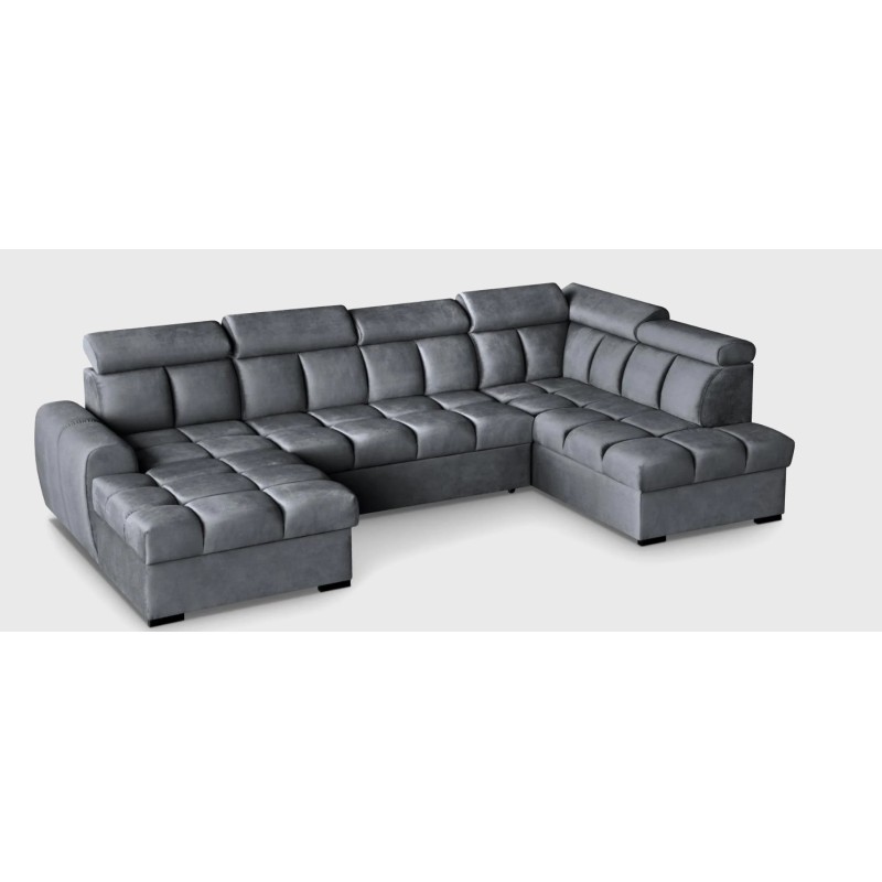 Narożnik Storm U 175x330x195 cm z funkcją spania i pojemnikiem Narożnik Storm U 175x330x195 cm z funkcją spania i pojemnikiem