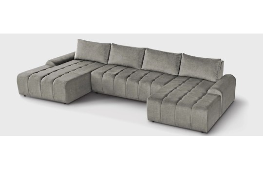 Przestronny narożnik Rotto U 169 x 367 x 169 cm