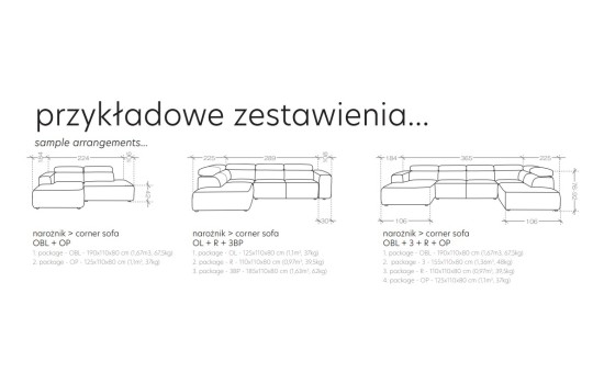 Inne zestawienia Systemu Teko Inne zestawienia Systemu Teko