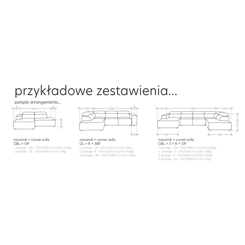 Inne zestawienia Systemu Teko Inne zestawienia Systemu Teko