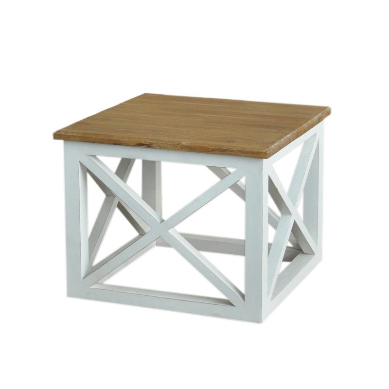 Stolik kawowy z litego drewna Ester