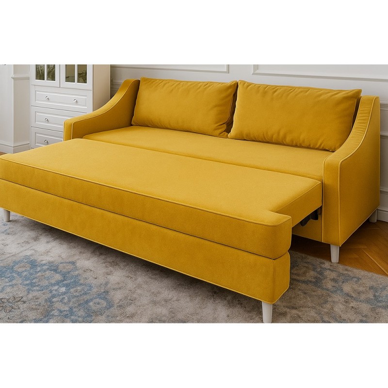 Sofa po rozlożeniu