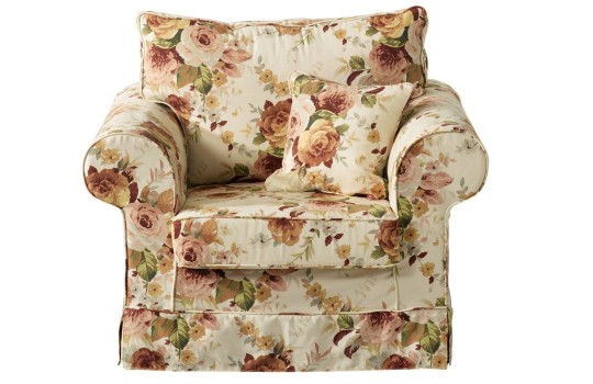 Klasyczny fotel w stylu prowansalskim Brylant