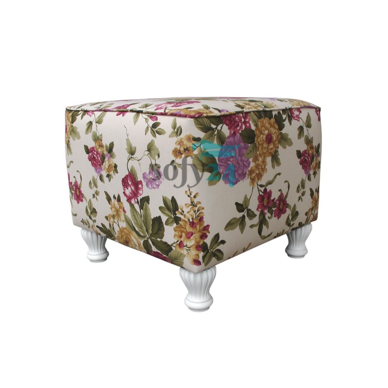 pufa w stylu prowansalskim Brylant