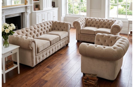Zestaw wypoczynkowy Chesterfield Retro Zestaw wypoczynkowy Chesterfield Retro