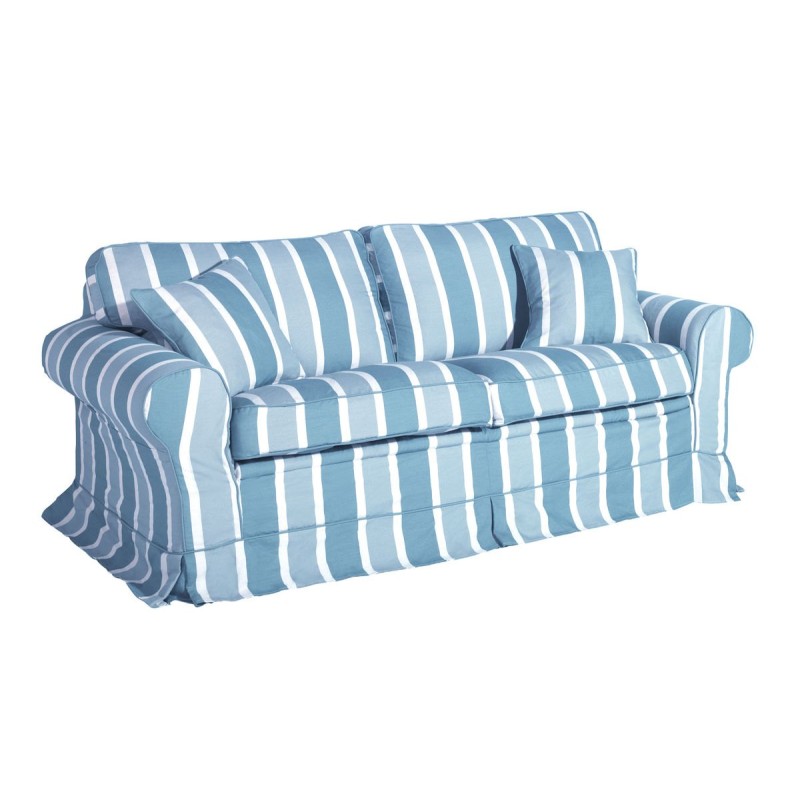 Sofa w niebieskie pasy Brylant 