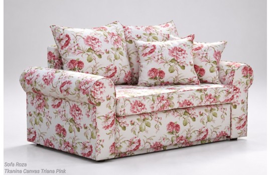 Sofa Roza w tkaninie Triana Pink Sofa Roza w tkaninie Triana Pink