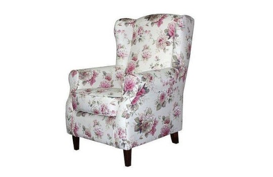 Fotel w kwiaty Bolero
