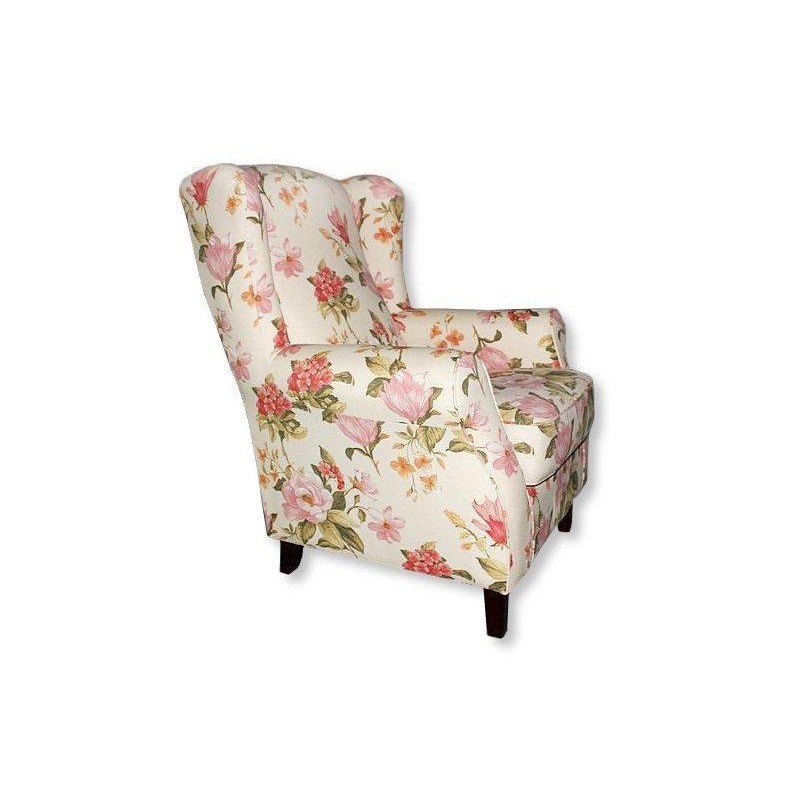 Kwiecisty fotel Bolero 