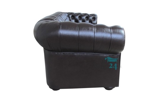 Sofa ze skóry chesterfield 