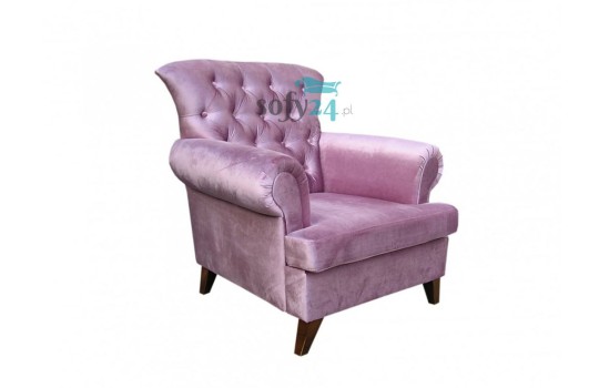 fotel w stylu glamour Lopez