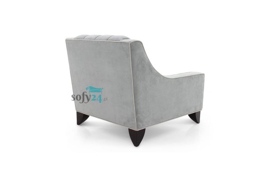 Nowoczesny włoski fotel pikowany City