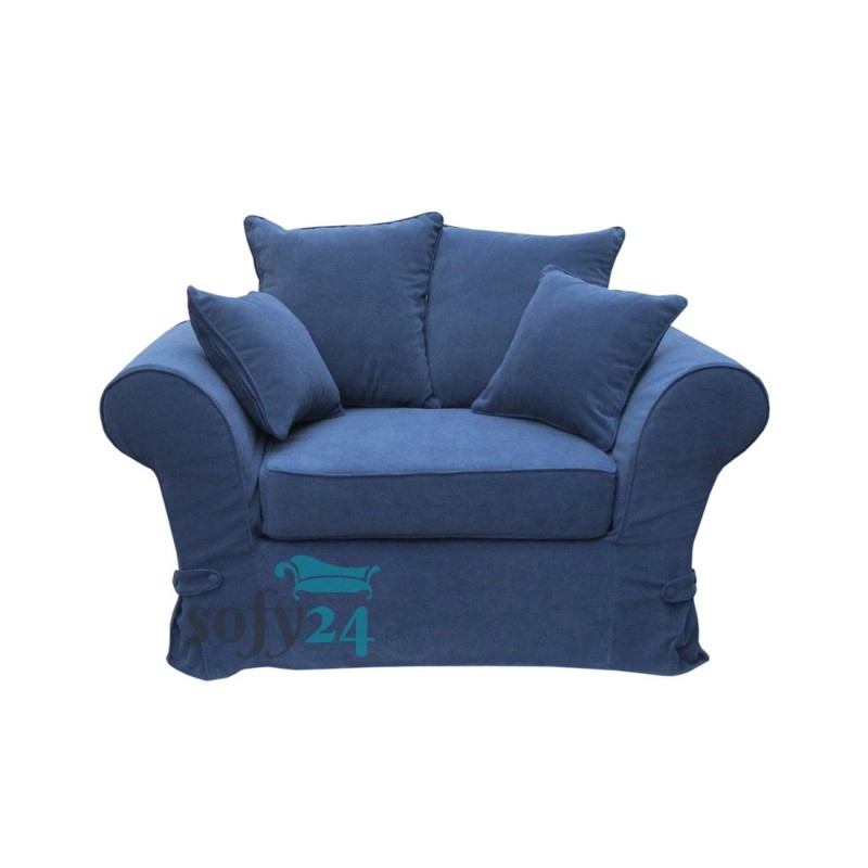 Sofa ze zdejmowanym pokrowcem Fryderyk 130 cm