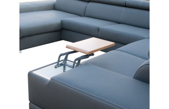 Narożnik z dużą powierzchnią spania Frozen VII