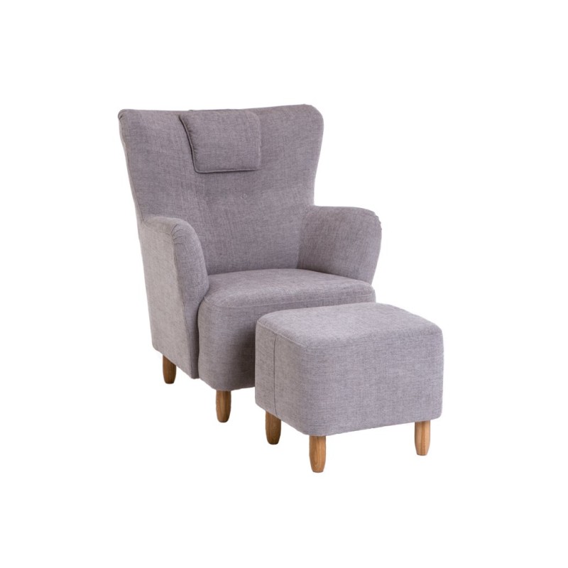 Fotel z podnóżkiem Rialto 