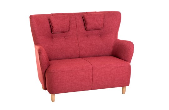 sofa z wysokim oparciem dla dwóch osób 