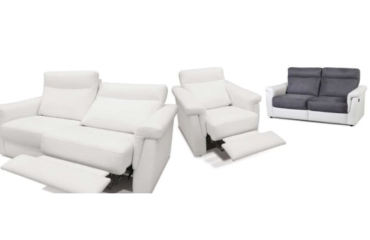 Sofa Ebro 2,5 z elektryczną funkcją relaks