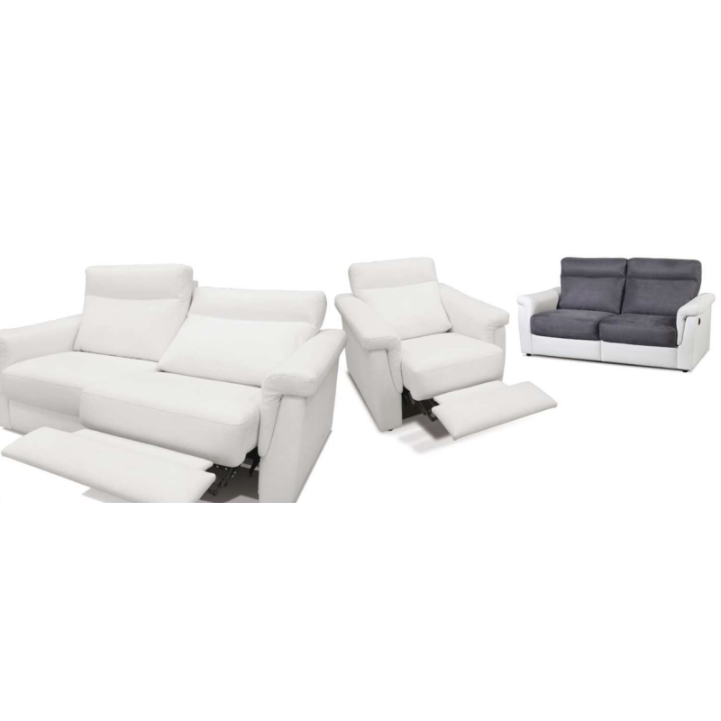 Sofa Ebro 2,5 z elektryczną funkcją relaks