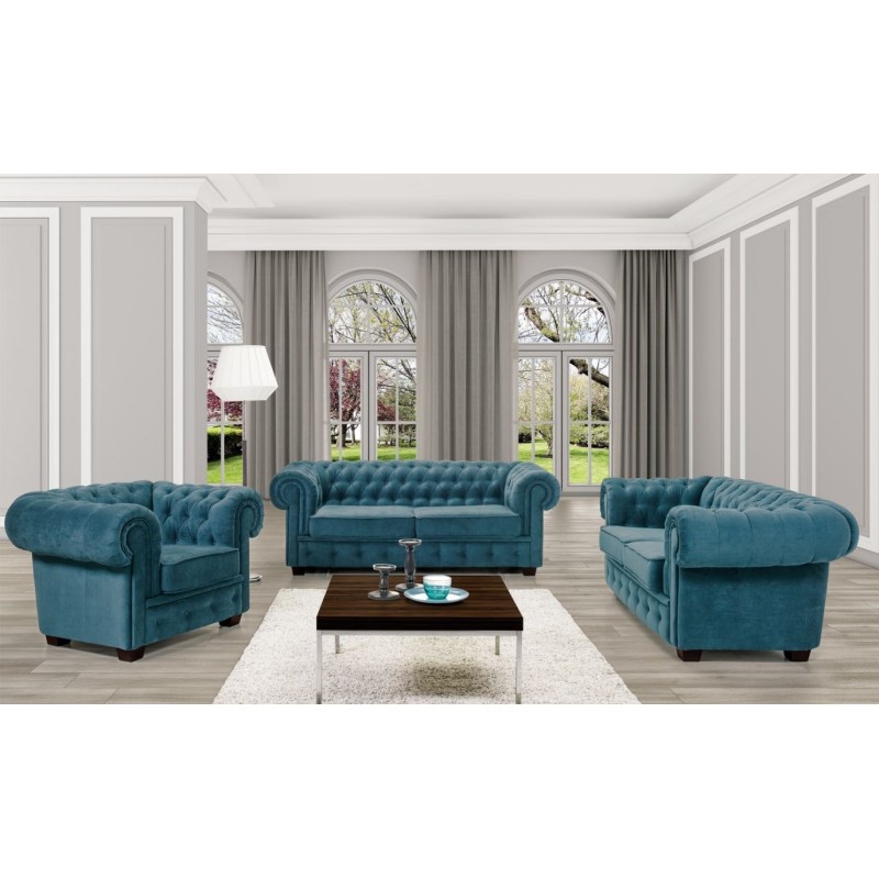 Meble pikowane do salonu sofa 3 + 2 + fotel Lizbona Meble pikowane do salonu sofa 3 + 2 + fotel Lizbona