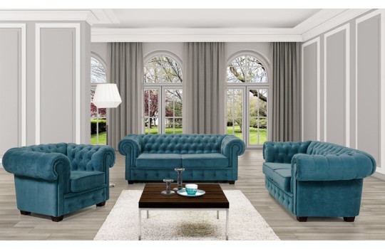 Zestaw mebli Lizbona, sofa 3 + 2 + fotel 