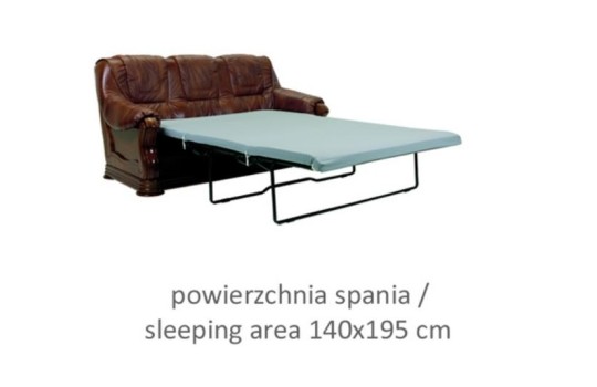 Sofa Palmer ze stelażem belgijskim Sofa Palmer ze stelażem belgijskim