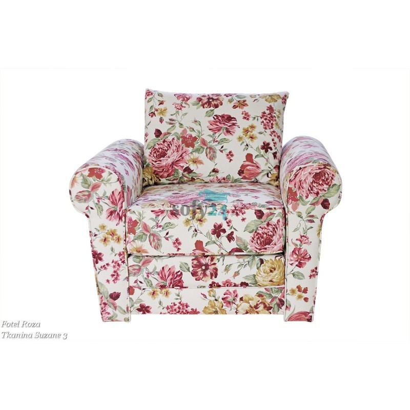 Fotel Roza w tkaninie Suzane 3( 5 )  