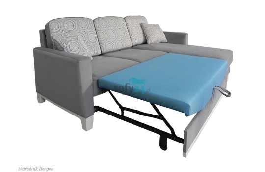 Narożnik Bergen po rozłożeniu 