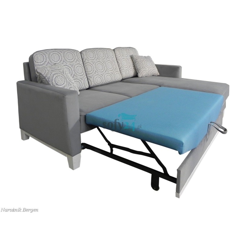 Narożnik Bergen po rozłożeniu 