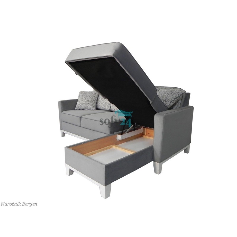 Narożnik z pojemnikiem Bergen 