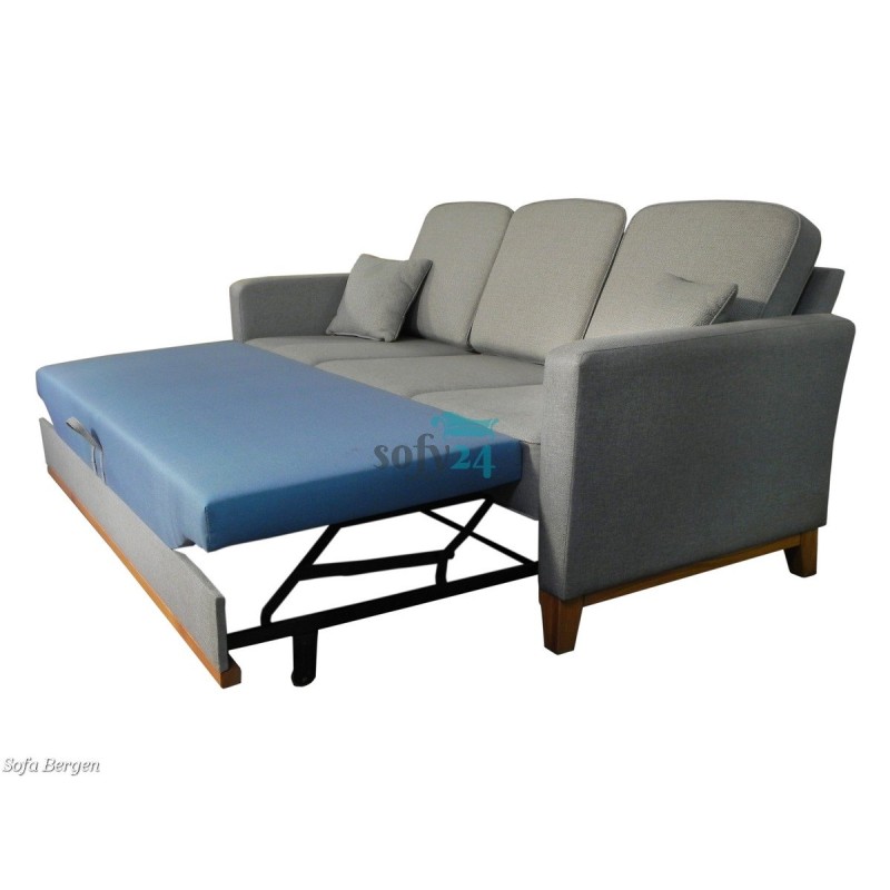 Sofa Bergen 3 po rozłożeniu Sofa Bergen 3 po rozłożeniu