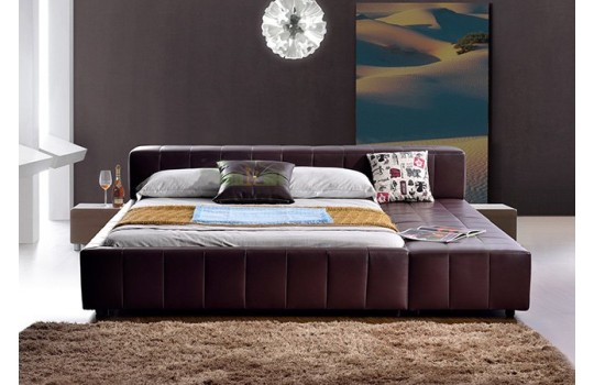 Niskie łóżko do loftu Nadi