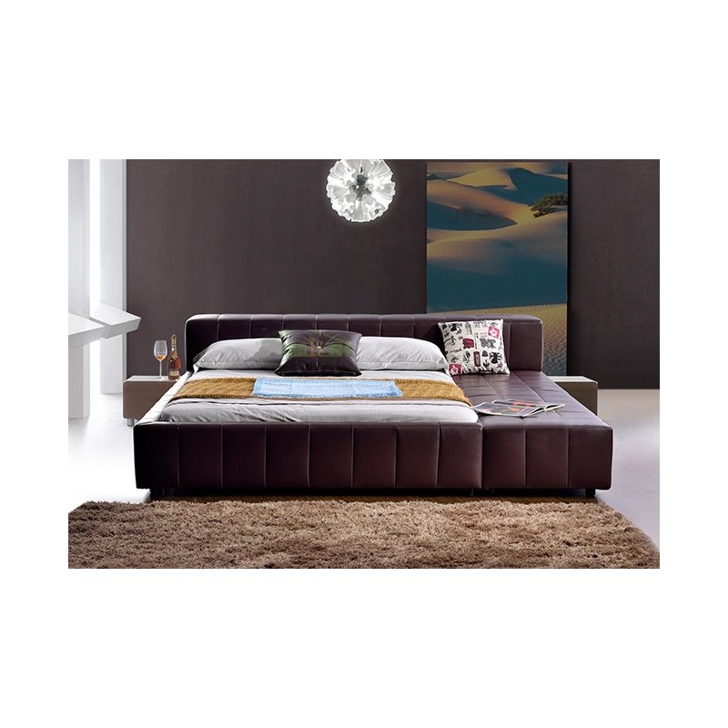 Niskie łóżko do loftu Nadi