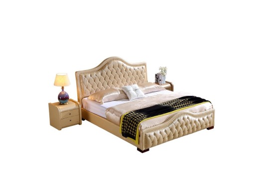 Pikowane łóżko w stylu angielskim Elba 