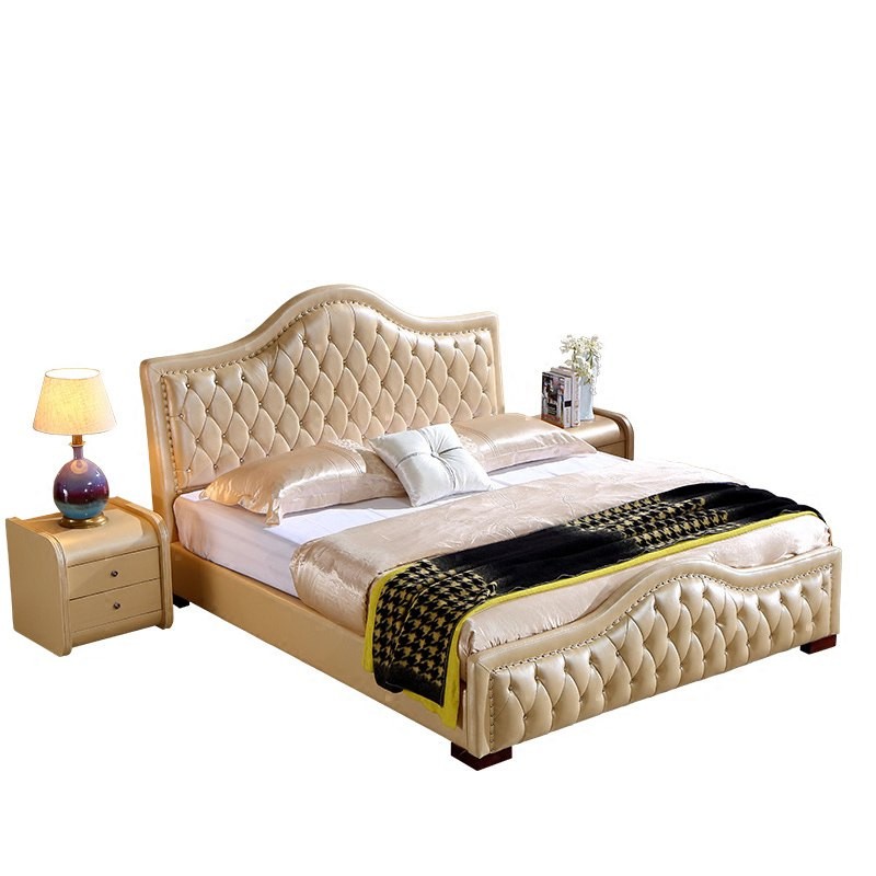 Pikowane łóżko w stylu angielskim Elba 