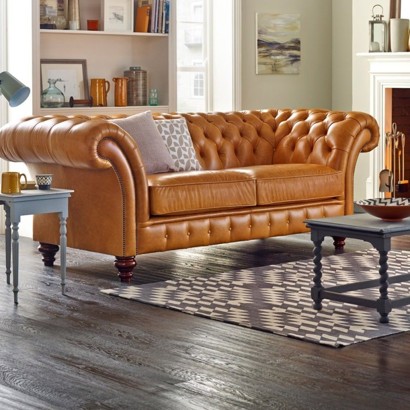 Klasyczna sofa chestefield Harry 