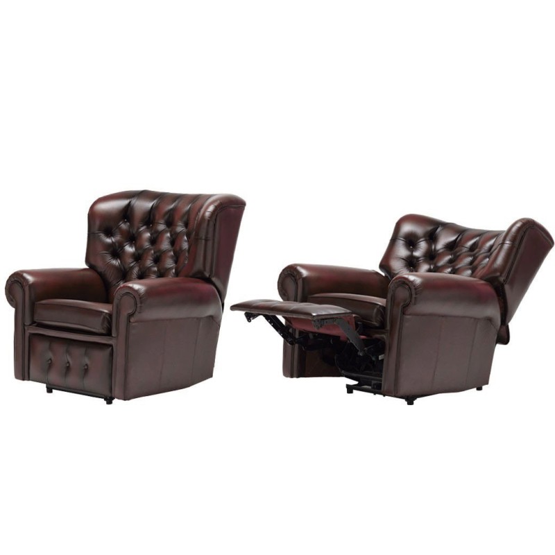 Fotel Chesterfield Rino z funkcją relaks Fotel Chesterfield Rino z funkcją relaks