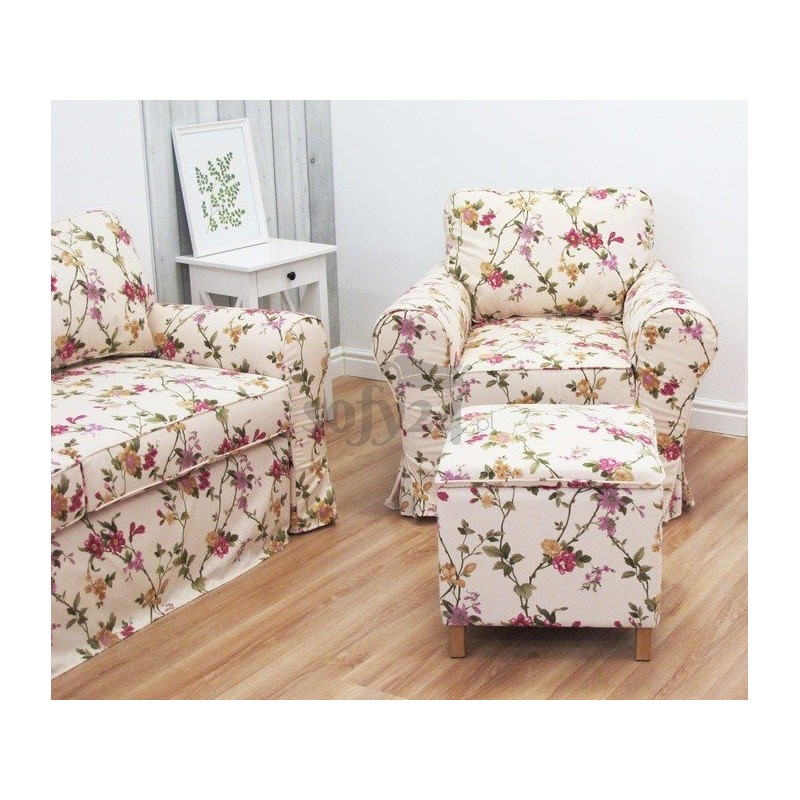 Fotel, sofa, pufa Luis