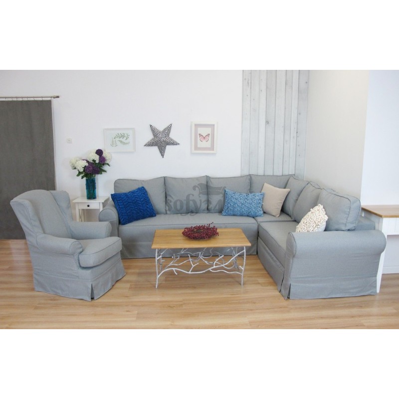 narożnik do klasycznego salonu Rubin 