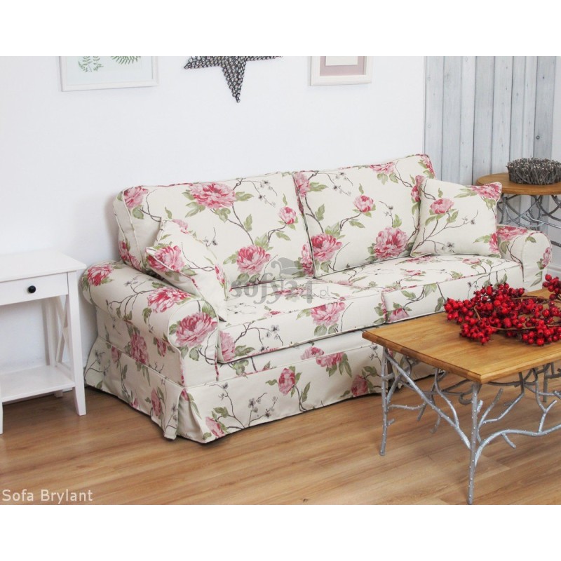 Sofa Brylant w tkaninie w kwiaty Sofa Brylant w tkaninie w kwiaty