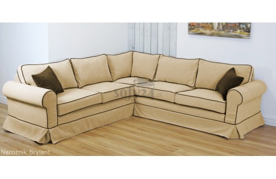 Klasyczny narożnik 250 x 250 cm Brylant 