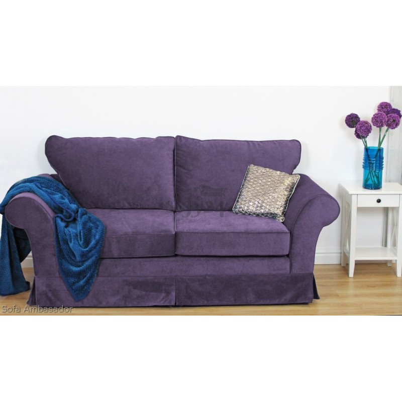Fioletowa sofa Ambasador