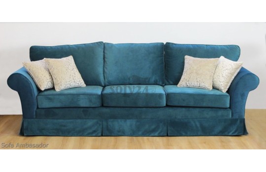 Klasyczna sofa dla 4 osób Ambasador 285 cm