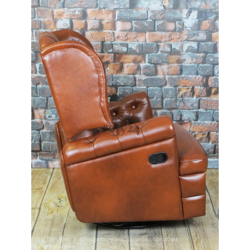 Fotel wypoczynkowy do salonu Bergamo