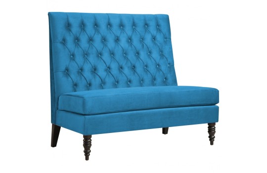 niebieska sofa do jadalni Verano