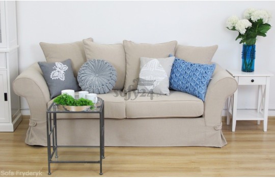 Sofa Fryderyk w salonie