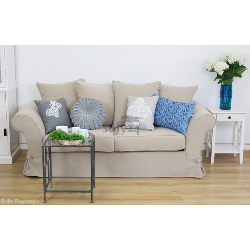 Sofa Fryderyk w salonie