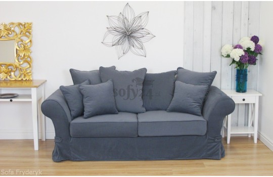 Sofa ze zdejmowanym obiciem Fryderyk