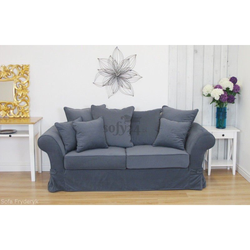 Sofa ze zdejmowanym obiciem Fryderyk